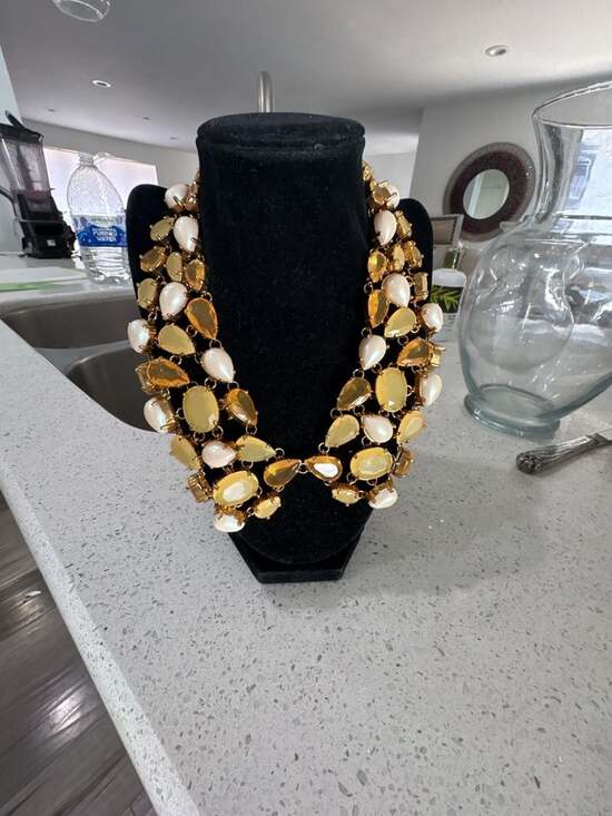 Kate Spade Jewelry - Kate Spade Plaza Athenee Statement Necklace
